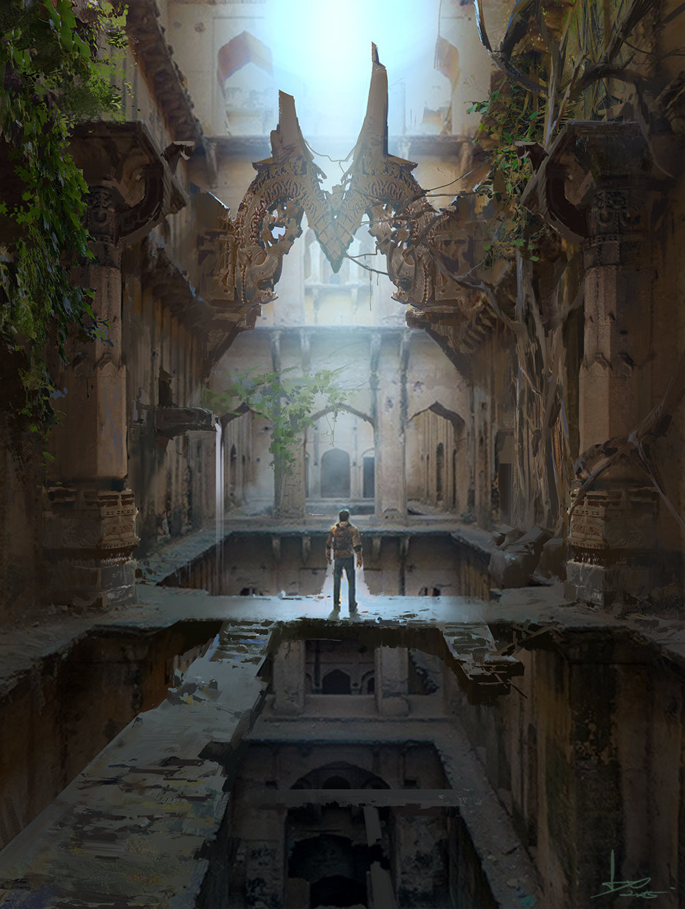 绘画中的光与影